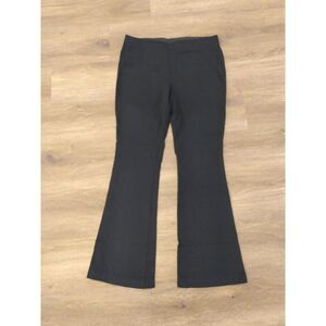 Chico's Women's Size 0 Regular (Fits Sizes 4-6) Black Stretch Flare Pant